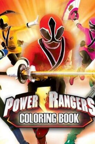 Cover of Power Rangers Coloring Book