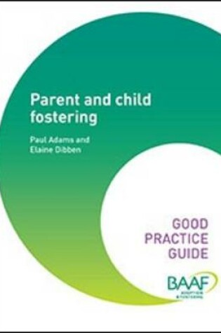 Cover of Parent and Child Fostering