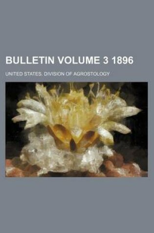 Cover of Bulletin Volume 3 1896