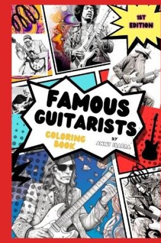Cover of Famous Guitarist Coloring Book