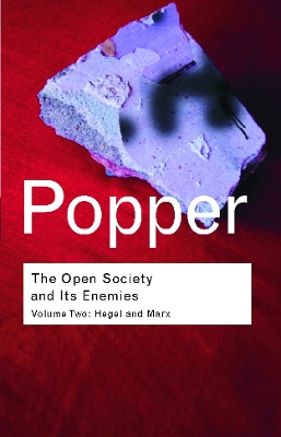Book cover for The Open Society and its Enemies