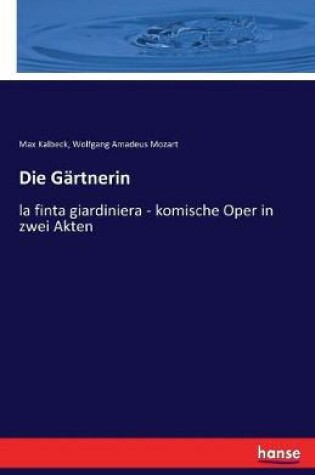 Cover of Die G�rtnerin