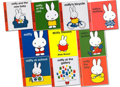 Book cover for Miffy Classic Library Collection Pack (Miffy Dances, Miffy at School, Miffy's Bicycle, Miffy at the Zoo, Miffy the Fairy, Miffy, Miffy and the New Baby, and More)