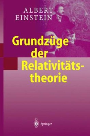 Cover of Grundza1/4ge Der Relativitatstheorie