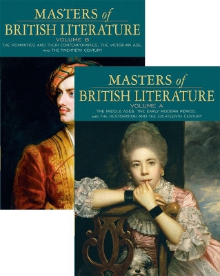 Book cover for Masters of British Literature, Volumes A & B package