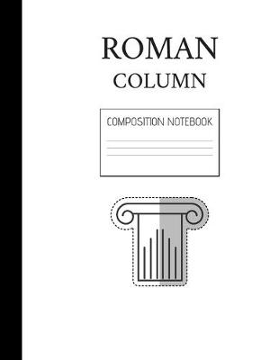 Book cover for roman column composition notebook