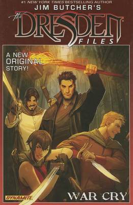 Book cover for Jim Butcher's Dresden Files: War Cry Signed Limited Edition