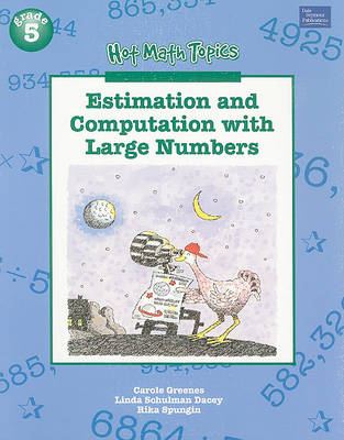 Cover of Hot Math Topics Grade 5: Estimating & Large Numbers Copyright 2001