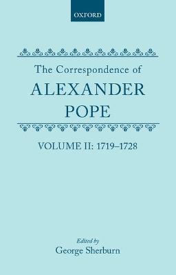 Book cover for The Correspondence of Alexander Pope