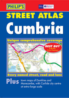 Cover of Philip's Street Atlas Cumbria