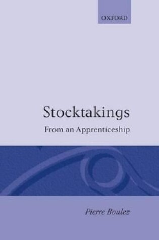 Cover of Stocktakings