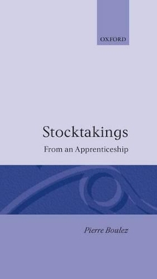 Book cover for Stocktakings