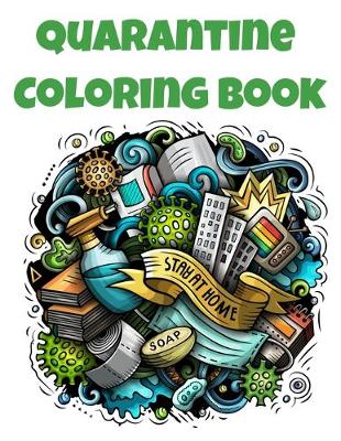 Book cover for Quarantine Coloring Book