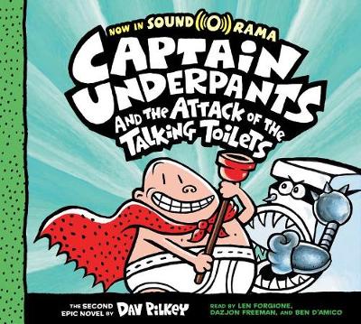 Book cover for Captain Underpants and the Attack of the Talking Toilets