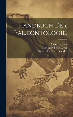 Book cover for Handbuch der Palæontologie.