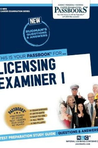 Cover of Licensing Examiner I