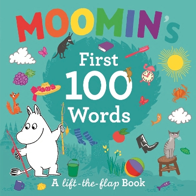 Book cover for Moomin's First 100 Words