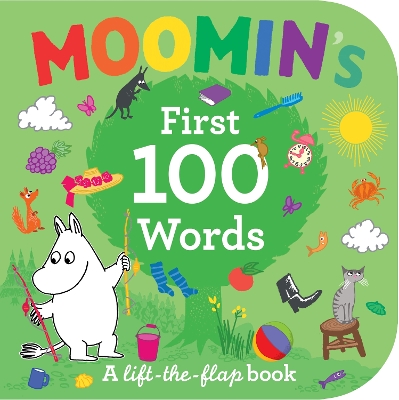 Book cover for Moomin's First 100 Words