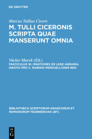 Cover of Scripta Quae Manserunt Omnia, CB