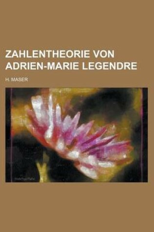 Cover of Zahlentheorie Von Adrien-Marie Legendre