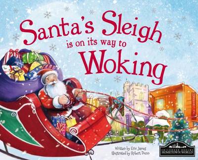 Book cover for Santa's Sleigh is on its to Woking