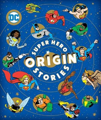 Book cover for Super Hero Origin Stories