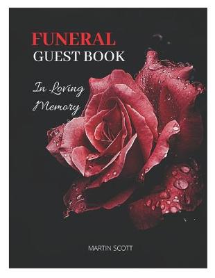 Book cover for Funeral Guest Book