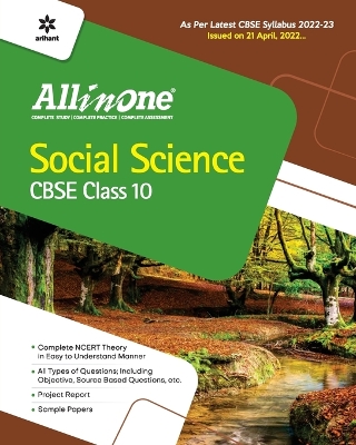 Book cover for Cbse All in One Social Science Class 10 2022-23 Edition (as Per Latest Cbse Syllabus Issued on 21 April 2022)
