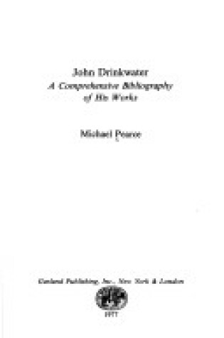 Cover of John Drinkwater Comp