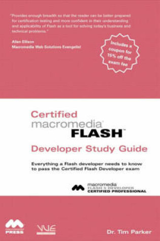 Cover of Certified Flash Developer Study Guide