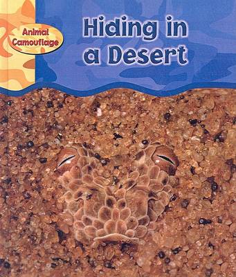 Book cover for Hiding in a Desert