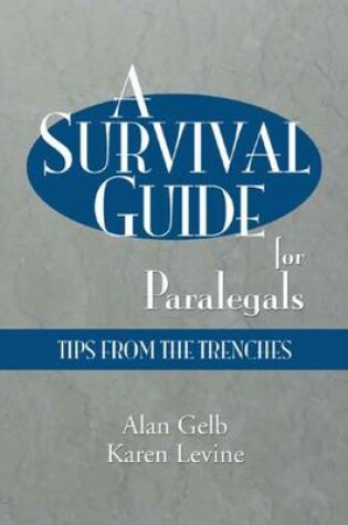 Cover of A Survival Guide for Paralegals