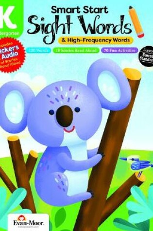Cover of Smart Start: Sight Words & High-Frequency Words, Kindergarten Workbook