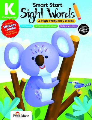 Book cover for Smart Start: Sight Words & High-Frequency Words, Kindergarten Workbook