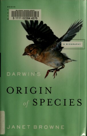 Cover of Darwin's Origin of Species