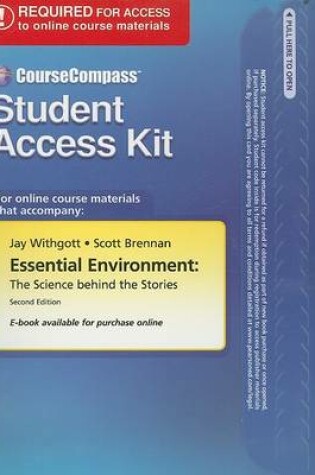 Cover of CourseCompass (TM) Student Access Kit for Essential Environment