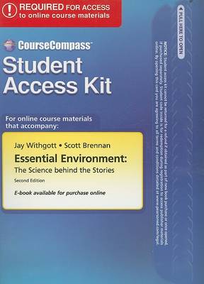 Book cover for CourseCompass (TM) Student Access Kit for Essential Environment