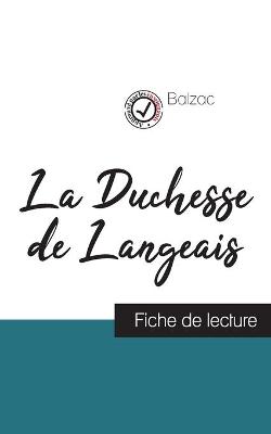 Book cover for La Duchesse de Langeais de Balzac (fiche de lecture et analyse complete de l'oeuvre)