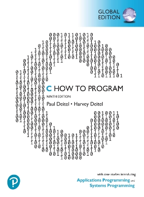 Book cover for Companion Website for C How to Program: With Case Studies in Applications and Systems Programming, Global Edition