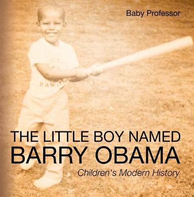 Cover of The Little Boy Named Barry Obama Children's Modern History