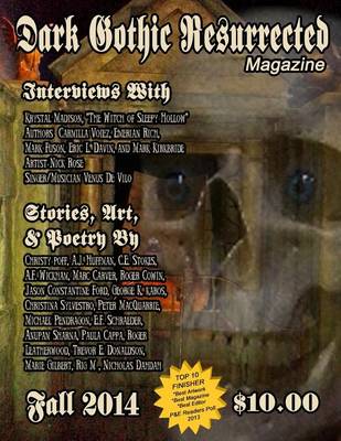 Book cover for Dark Gothic Resurrected Magazine Fall 2014