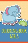 Book cover for coloring book girls