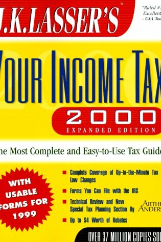 Cover of J.K. Lasser's Your Income Tax 2000 Exp (Paper Only)