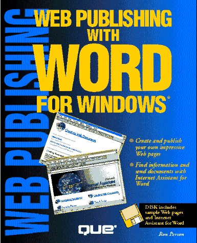 Book cover for Browsing the World Wide Web with Word for Windows