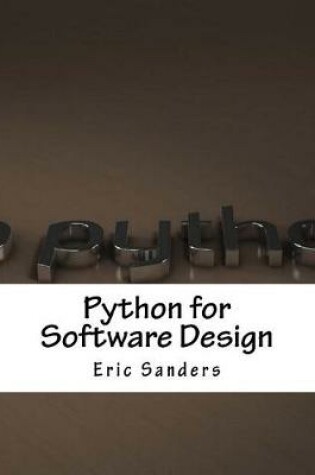 Cover of Python for Software Design