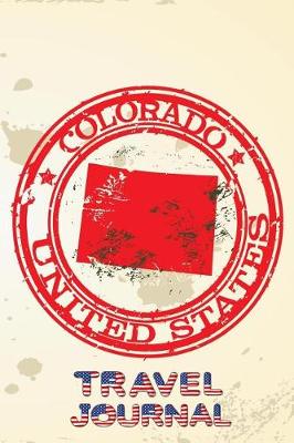 Book cover for Colorado United States Travel Journal