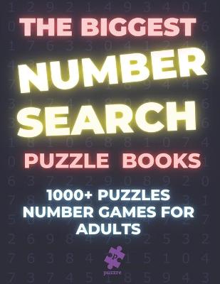 Book cover for The Biggest Number Search Puzzle Books