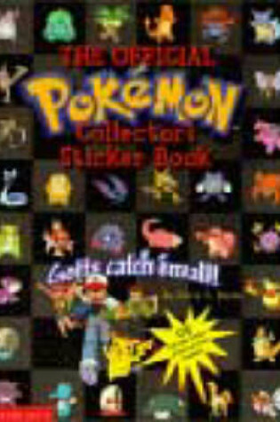 Cover of The Official Pokemon Collector's Sticker Book