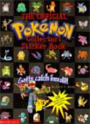 Book cover for The Official Pokemon Collector's Sticker Book
