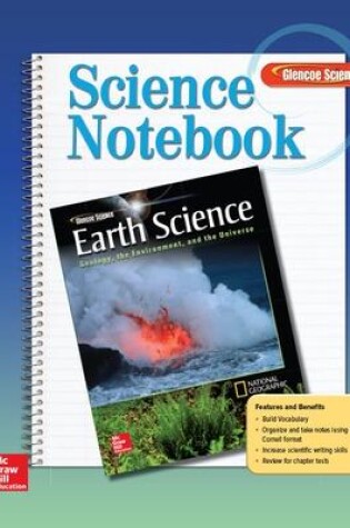 Cover of Glencoe Earth Science: Geology, the Environment, and the Universe, Science Notebook, Student Edition